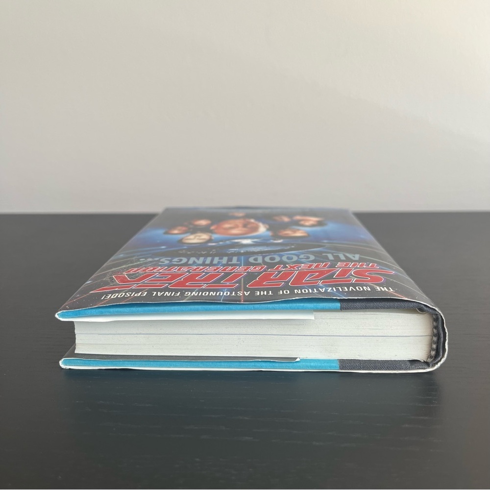 Star Trek Next Generation All Good Things Friedman First Edition 1994 - Picture 7 of 12
